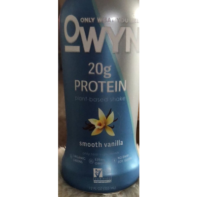 20g Protein Plant Based Shake, Smooth Vanilla Flavor