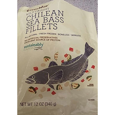 Wild Caught Chilean Sea Bass Fillets