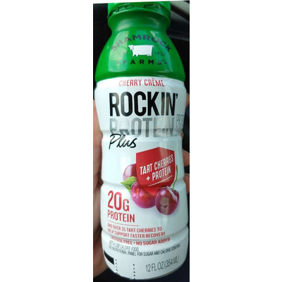 Cherry Creme Rockin' Protein Plus Protein Shake