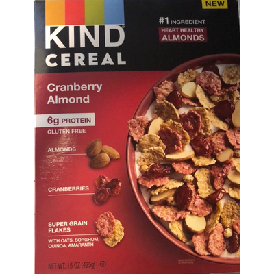 Cranberry Almond Cereal