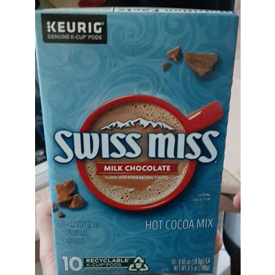Carbs in Keurig Swiss Miss Milk Chocolate Hot Cocoa Mix ...