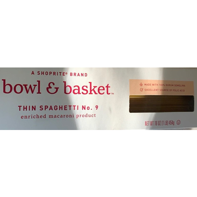 Thin Spaghetti No. 9 Enriched Macaroni Product