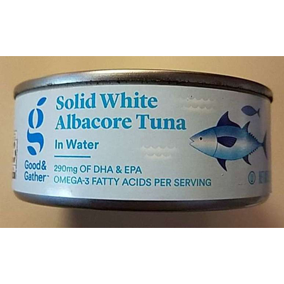 Solid White Albacore Tuna in Water