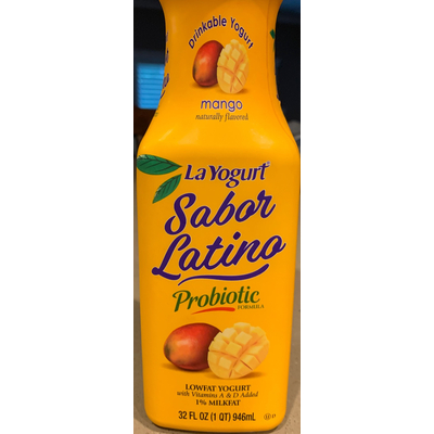 Mango Lowfat Drinkable Yogurt