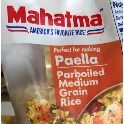 Parboiled Medium Grain Rice,Perfect for making Paella