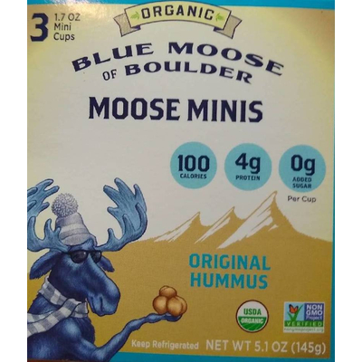 Moose Minis Original Hummus