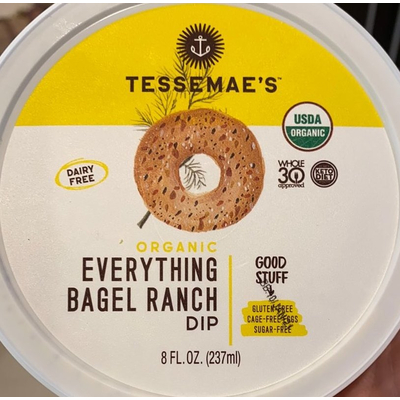 Organic Everything Bagel Ranch Dip