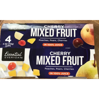 Cherry Mixed Fruit in 100% Juice