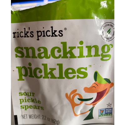 Sour Pickle Spears Snacking Pickles