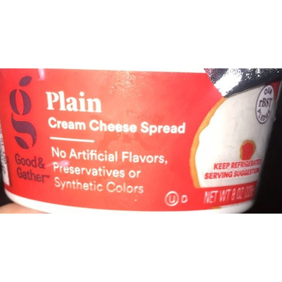 Plain Cream Cheese Spread