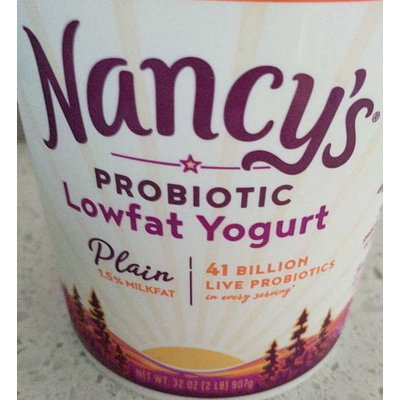 Probiotic Plain Lowfat Yogurt
