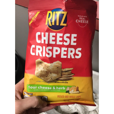 Four Cheese & Herb Cheese Crispers Potato & Wheat Chips