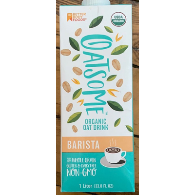 Oatsome Organic Oat Drink Barista