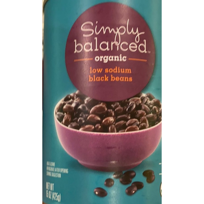 Simply Balanced Organic Low Sodium Black Beans