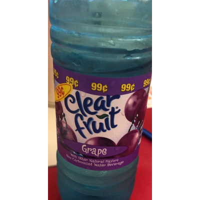 Grape Flavor Non-Carbonated Water Beverage