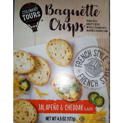 Jalapeno & Cheddar Flavor Baguette Crisps