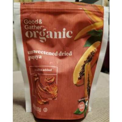 Unsweetened Dried Papaya