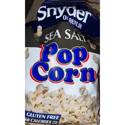 Sea Salt Pop Corn