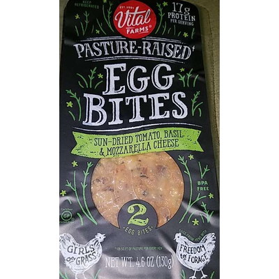 Sun-Dried Tomato Basil And Mozzarella Cheese Egg Bites