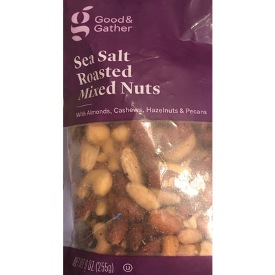 Sea Salt Roasted Mixed Nuts