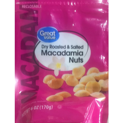 Dry Roasted & Salted Macadamia Nuts