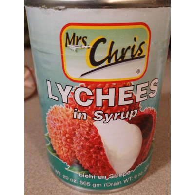 Syrup Lychees