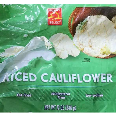 Riced Cauliflower