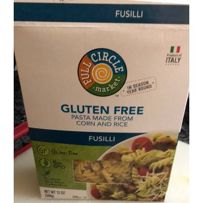 Gluten Free Pasta, Fusilli