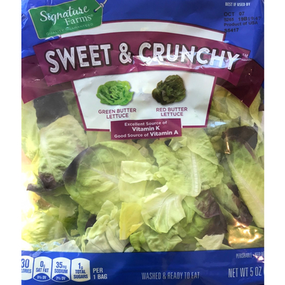 Sweet & Crunchy Lettuce Mix