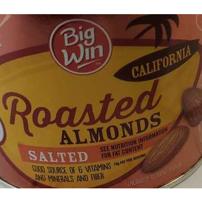 Roasted Almonds, Salted