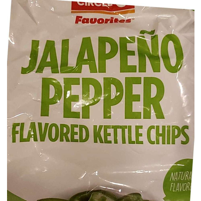Flavored Kettle Chips, Jalapeno Pepper