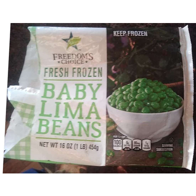 Fresh Frozen Baby Lima Beans