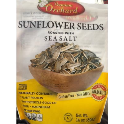 Sunflower Seeds Roasted with sea salt