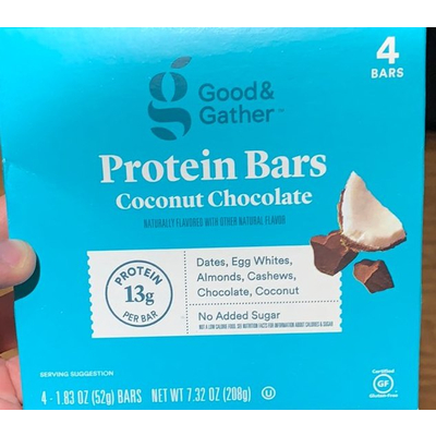 Coconut Chocolate Protein Bars