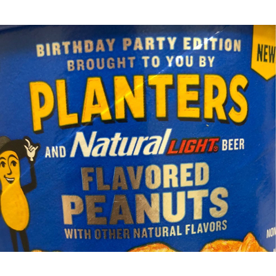 Natural Light Beer Flavored Peanuts