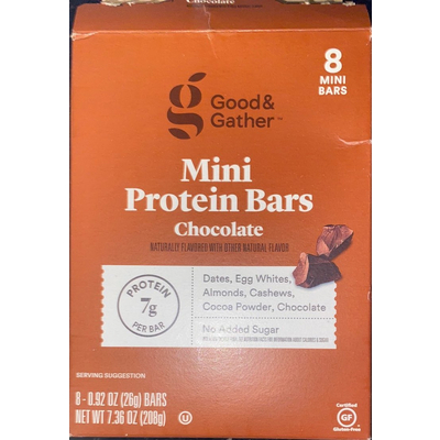 Mini Protein Bars, Chocolate
