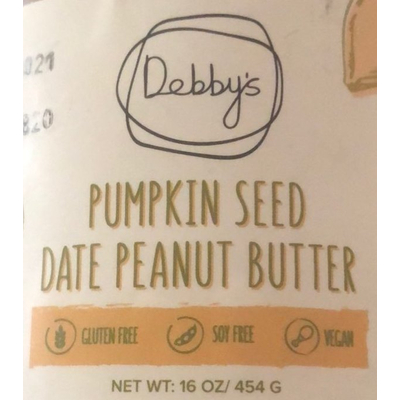Pumpkin Seed Date Peanut Butter