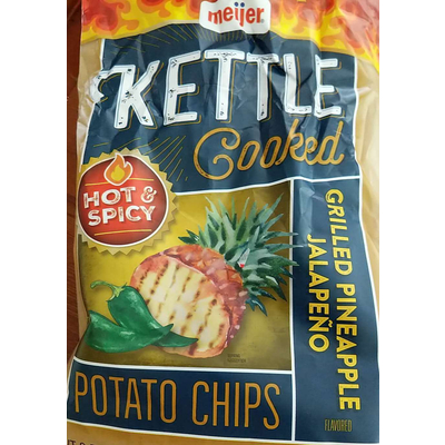 Hot And Spicy Grilled Pineapple Jalapeno Potato Chips