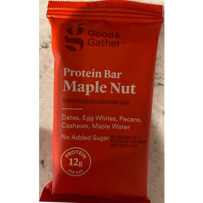 Protein Bar Maple Nut