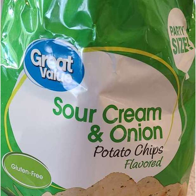 Gluten Free Sour Cream & Onion Flavored Potato Chips