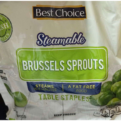 Steamable Brussels Sprouts