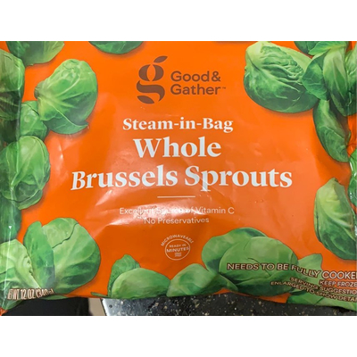 Steam-in-Bag Whole Brussels Sprouts