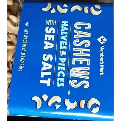 Cashews Halves & Pieces with Sea Salt