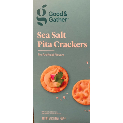 Sea Salt Pita Crackers