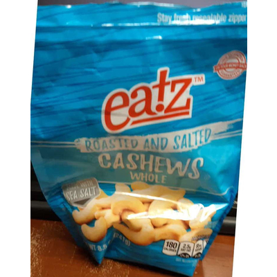 Roasted & Salted Cashews Whole