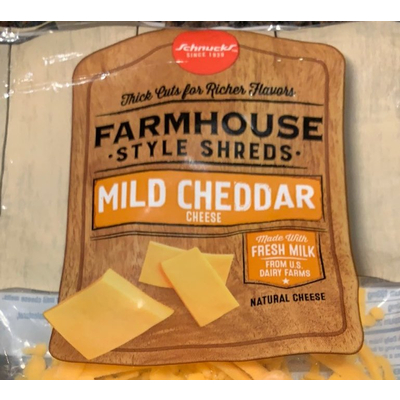 Mild Cheddar Cheese, Farmhouse Style Shreds