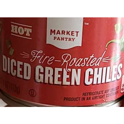 Hot Fire-Roasted Diced Green Chiles