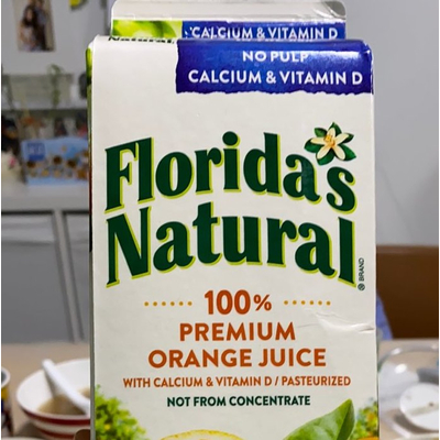 100% Premium Orange Juice