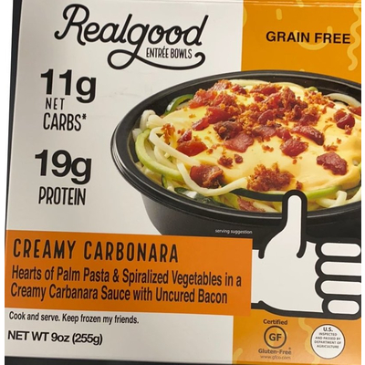Grain Free Creamy Carbonara