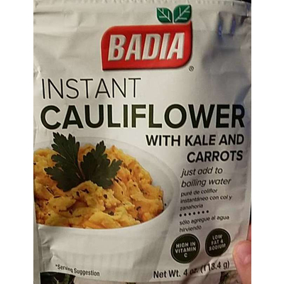 Instant Cauliflower With Kale & Carrots